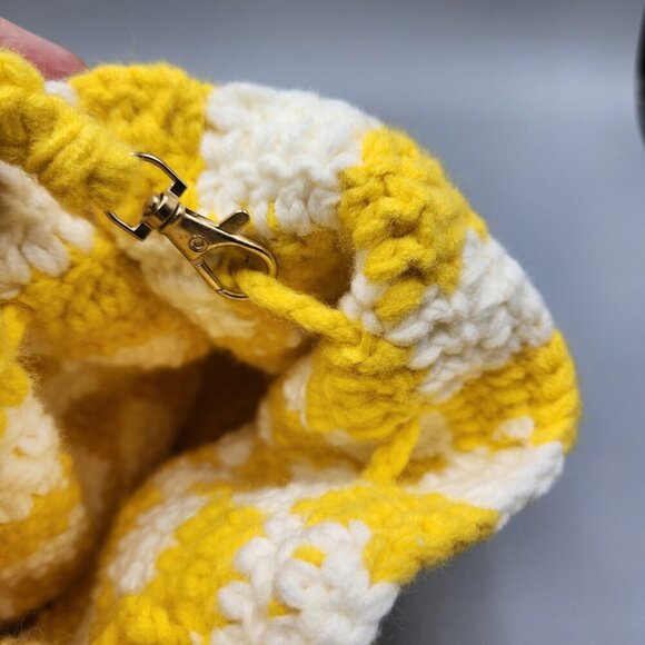 Hand Crocheted Mini Purse & Shoulder Bag Lot - Picture 10 of 14